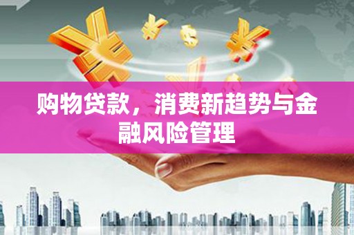 汉川购物贷款，消费新趋势与金融风险管理