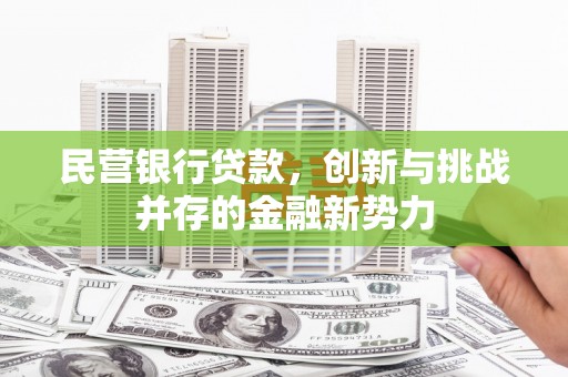 汉川民营银行贷款，创新与挑战并存的金融新势力