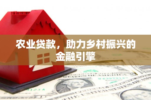 汉川农业贷款，助力乡村振兴的金融引擎