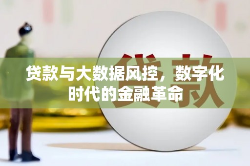 汉川贷款与大数据风控，数字化时代的金融革命