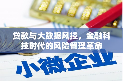汉川贷款与大数据风控，金融科技时代的风险管理革命