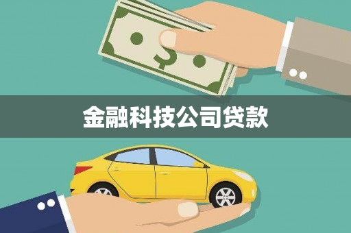 汉川金融科技公司贷款