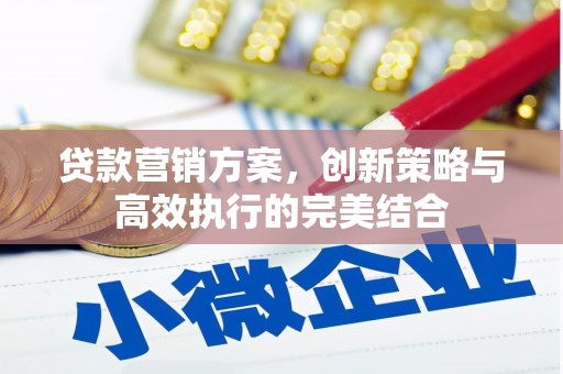 汉川贷款营销方案，创新策略与高效执行的完美结合