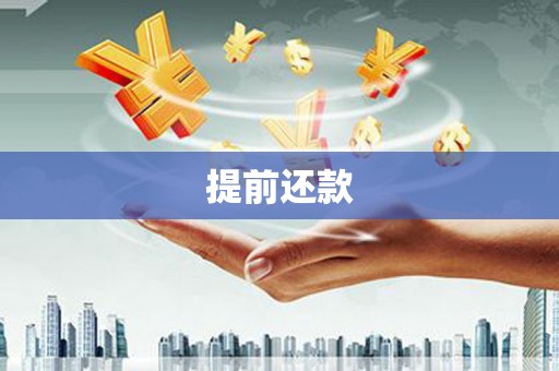 汉川提前还款