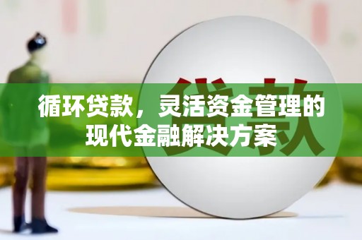 汉川循环贷款，灵活资金管理的现代金融解决方案