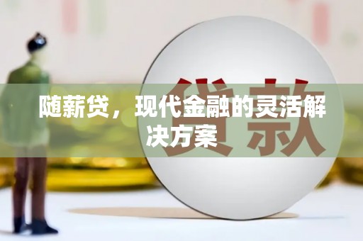 汉川随薪贷，现代金融的灵活解决方案