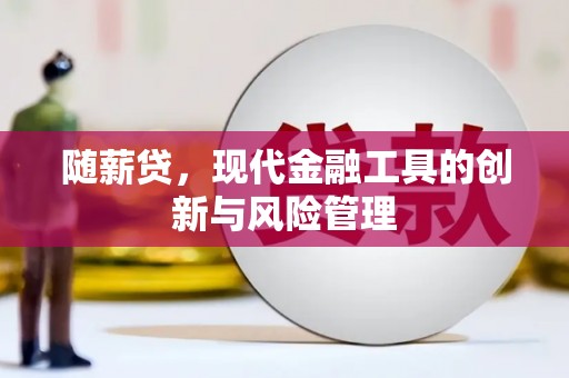 汉川随薪贷，现代金融工具的创新与风险管理