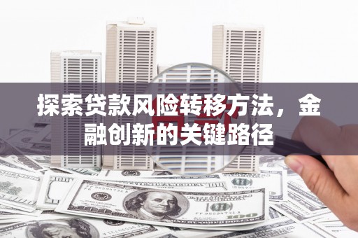 汉川探索贷款风险转移方法，金融创新的关键路径