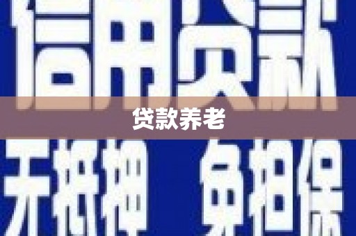 汉川贷款养老