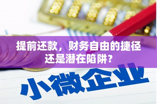 汉川提前还款，财务自由的捷径还是潜在陷阱？