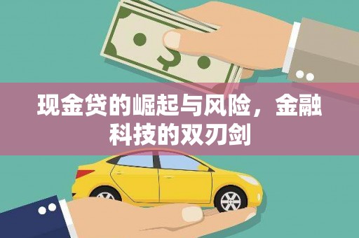 汉川现金贷的崛起与风险，金融科技的双刃剑