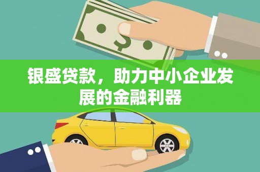 汉川银盛贷款，助力中小企业发展的金融利器