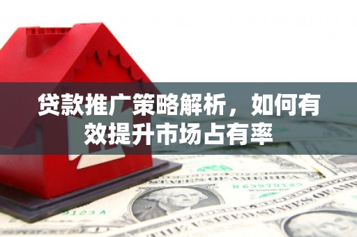 汉川贷款推广策略解析，如何有效提升市场占有率