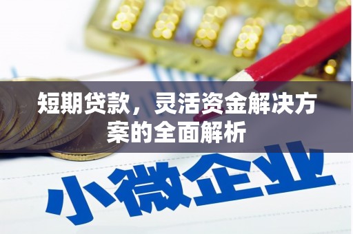 汉川短期贷款，灵活资金解决方案的全面解析