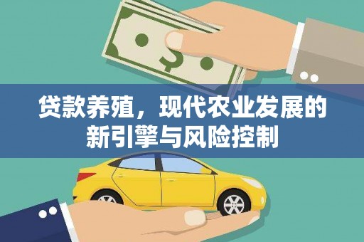 汉川贷款养殖，现代农业发展的新引擎与风险控制