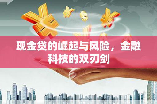 汉川现金贷的崛起与风险，金融科技的双刃剑