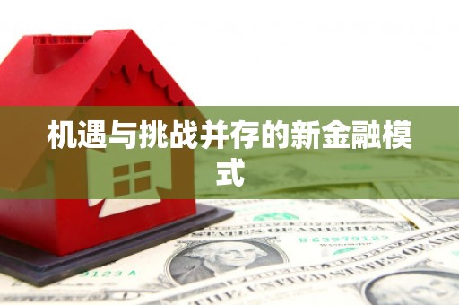 汉川机遇与挑战并存的新金融模式