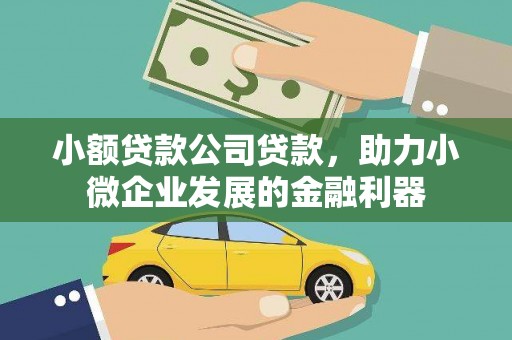 汉川小额贷款公司贷款，助力小微企业发展的金融利器