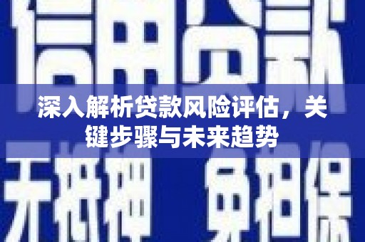 汉川深入解析贷款风险评估，关键步骤与未来趋势