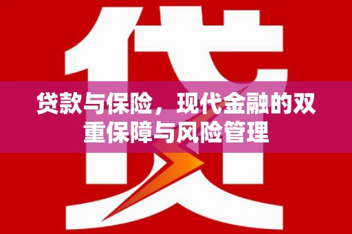 汉川贷款与保险，现代金融的双重保障与风险管理