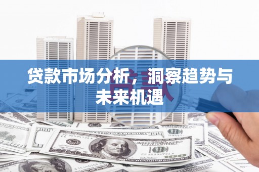 汉川贷款市场分析，洞察趋势与未来机遇