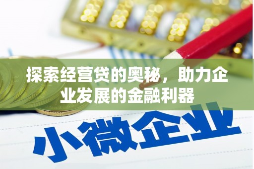 汉川探索经营贷的奥秘，助力企业发展的金融利器