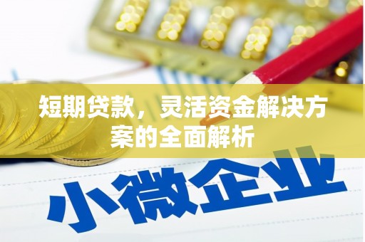 汉川短期贷款，灵活资金解决方案的全面解析