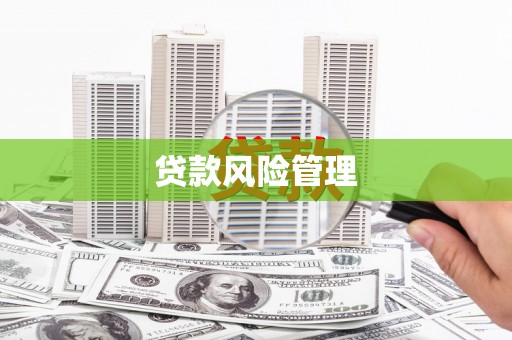 汉川贷款风险管理