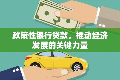 汉川政策性银行贷款，推动经济发展的关键力量