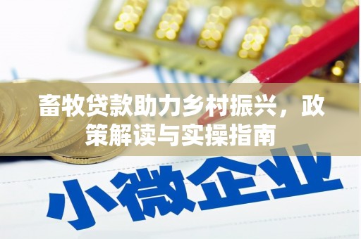 汉川畜牧贷款助力乡村振兴，政策解读与实操指南