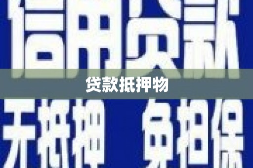 汉川贷款抵押物