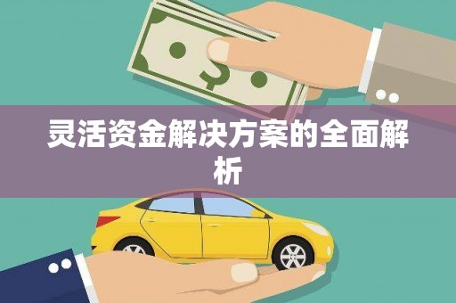 汉川灵活资金解决方案的全面解析